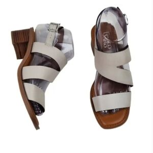 Franco Sarto Lilah Leather block heel sandals